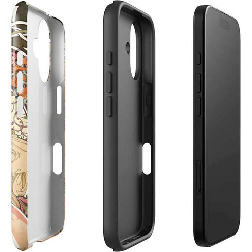 Alphonse Mucha Reverie 1897 iPhone 16 Plus Impact Case