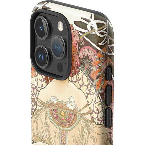 Alphonse Mucha Reverie 1897 iPhone 16 Pro Impact Case