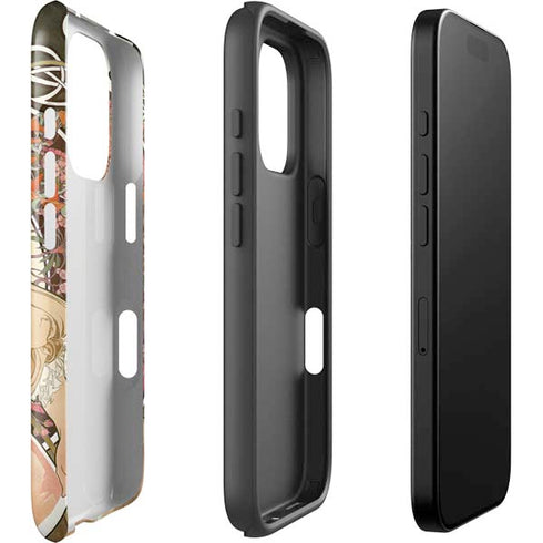 Alphonse Mucha Reverie 1897 iPhone 16 Pro Impact Case