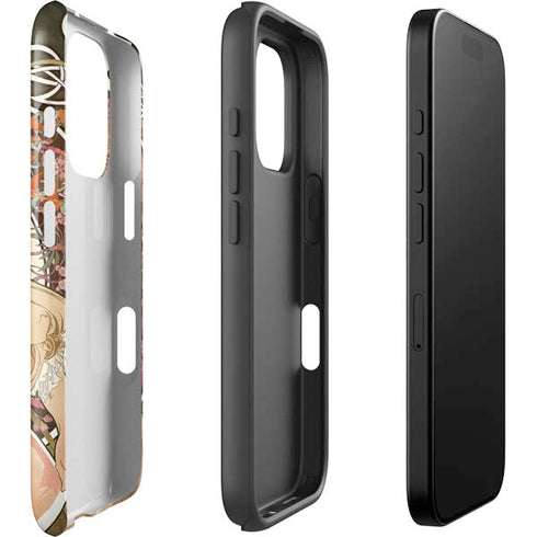 Alphonse Mucha Reverie 1897 iPhone 16 Pro Max Impact Case