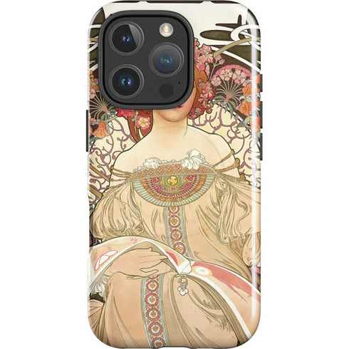Alphonse Mucha Reverie 1897 iPhone 16 Pro Max Magsafe Impact Case