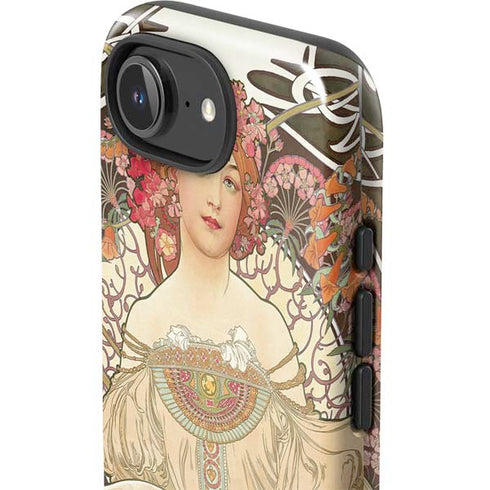 Alphonse Mucha Reverie 1897 iPhone 16e Impact Case