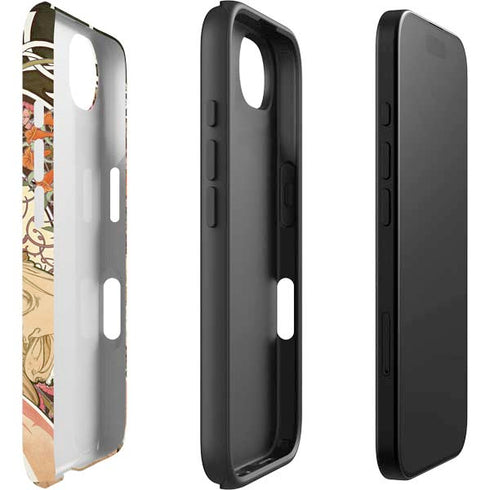 Alphonse Mucha Reverie 1897 iPhone 16e Impact Case
