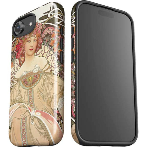 Alphonse Mucha Reverie 1897 iPhone 16e Impact Case