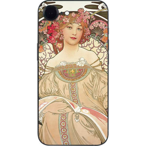 Alphonse Mucha Reverie 1897 iPhone 16e Skin
