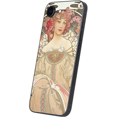 Alphonse Mucha Reverie 1897 iPhone 16e Skin
