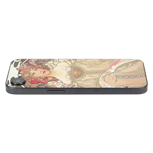 Alphonse Mucha Reverie 1897 iPhone 16e Skin
