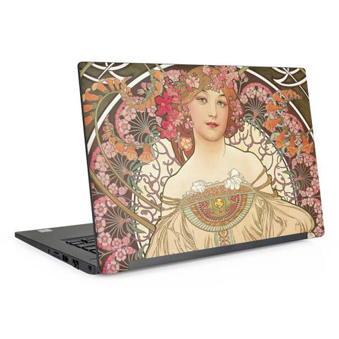 Alphonse Mucha Reverie 1897 Dell Latitude Skin