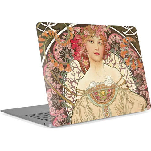 Alphonse Mucha Reverie 1897 Apple MacBook Air Skin