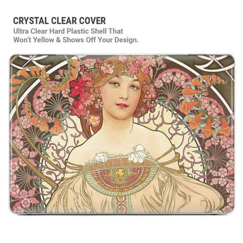 Alphonse Mucha Reverie 1897 MacBook Cases
