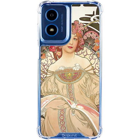 Alphonse Mucha Reverie 1897 Moto G Play 4G (2024) Clear Case