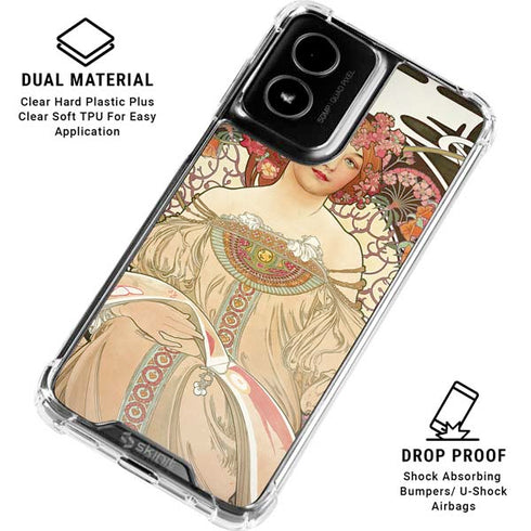Alphonse Mucha Reverie 1897 Moto G Power 5G (2024) Clear Case