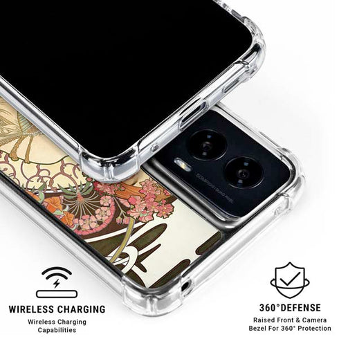 Alphonse Mucha Reverie 1897 Moto G Power 5G (2024) Clear Case