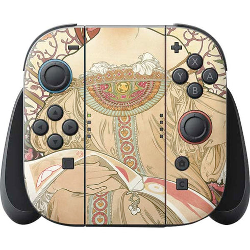 Alphonse Mucha Reverie 1897 Nintendo Switch 2 (2025) Joy-Con Controller Skin