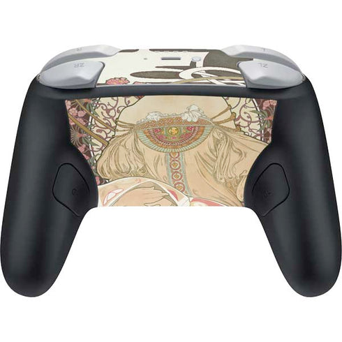 Alphonse Mucha Reverie 1897 Nintendo Switch 2 (2025) Pro Controller Skin