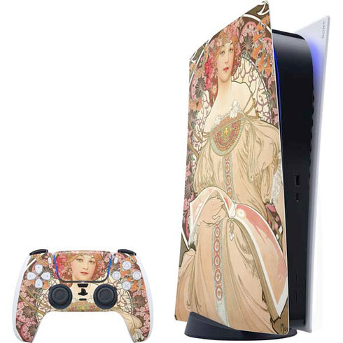 Alphonse Mucha Reverie 1897 PlayStation PS5 Skins
