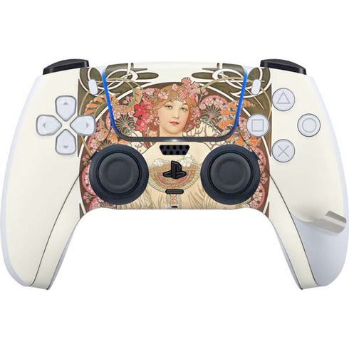 Alphonse Mucha Reverie 1897 PS5 Pro Bundle Skin