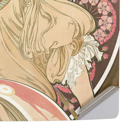 Alphonse Mucha Reverie 1897 PS5 Pro Disk Console Skin