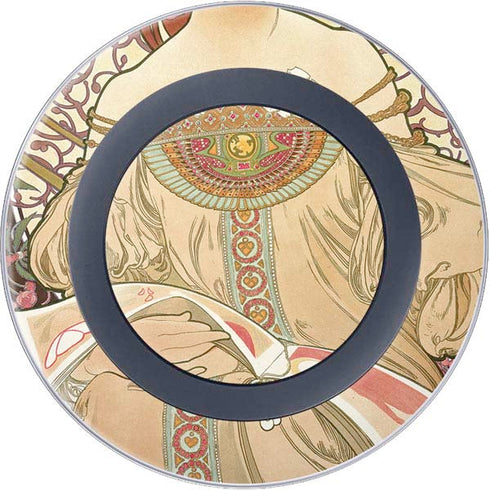 Alphonse Mucha Reverie 1897 Wireless Charger Skin
