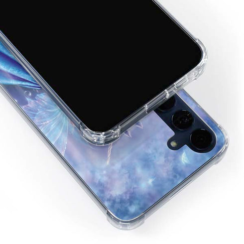 Rhiannon Fairy and Unicorn by Rachel Anderson Galaxy A55 5G Clear Case