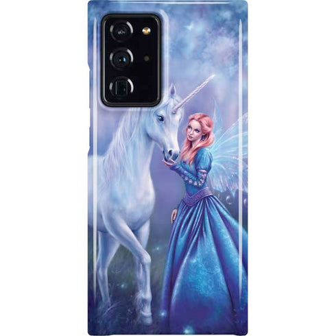 Rhiannon Fairy and Unicorn by Rachel Anderson Galaxy Cases