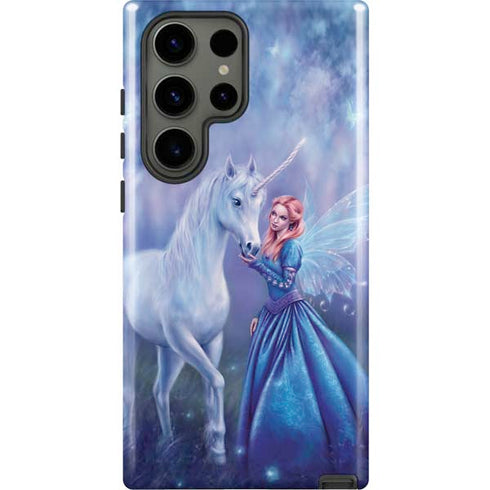Rhiannon Fairy and Unicorn by Rachel Anderson Galaxy S23 Ultra Pro Case