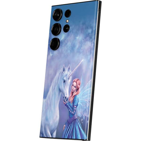 Rhiannon Fairy and Unicorn by Rachel Anderson Galaxy Skins