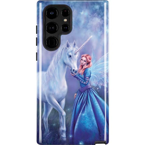 Rhiannon Fairy and Unicorn by Rachel Anderson Galaxy S25 Ultra Impact Case