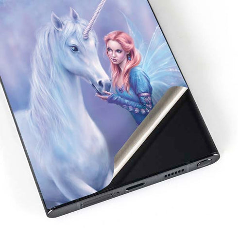 Rhiannon Fairy and Unicorn by Rachel Anderson Galaxy S25 Ultra Skin