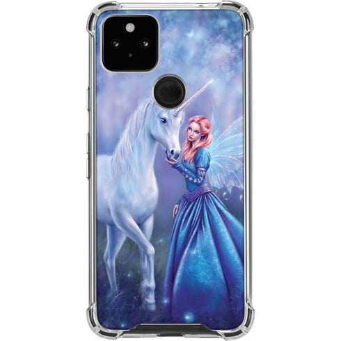 Rhiannon Fairy and Unicorn by Rachel Anderson Pixel Cases