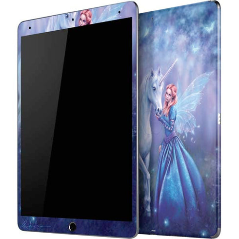 Rhiannon Fairy and Unicorn by Rachel Anderson iPad Skins