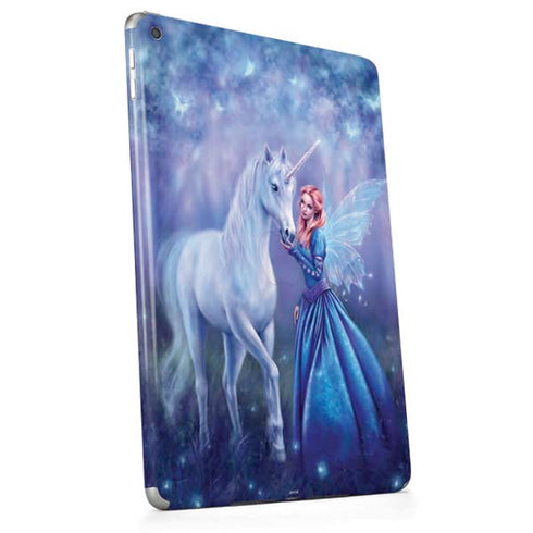 Rhiannon Fairy and Unicorn by Rachel Anderson Apple iPad Skin