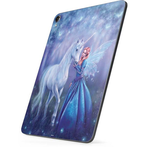 Rhiannon Fairy and Unicorn by Rachel Anderson Apple iPad Pro Skin
