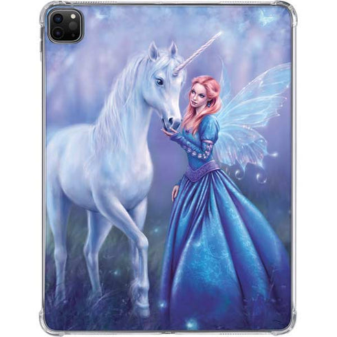 Rhiannon Fairy and Unicorn by Rachel Anderson iPad Pro 11in (2024) Clear Case