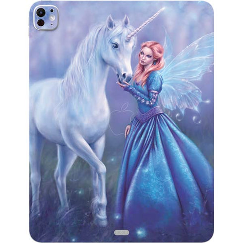 Rhiannon Fairy and Unicorn by Rachel Anderson iPad Pro 13in M4 (2024) Skin