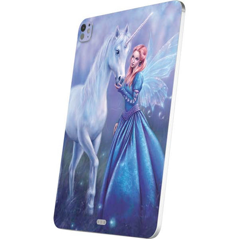 Rhiannon Fairy and Unicorn by Rachel Anderson iPad Pro 13in M4 (2024) Skin