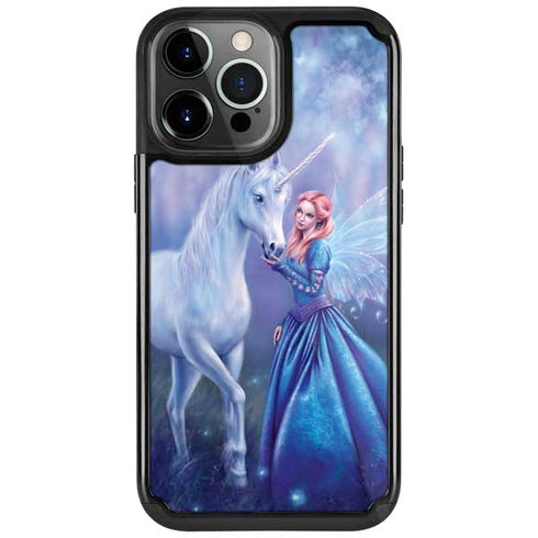 Rhiannon Fairy and Unicorn by Rachel Anderson iPhone Cases