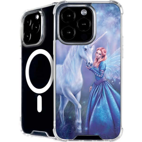 Rhiannon Fairy and Unicorn by Rachel Anderson iPhone 16 Pro MagSafe Case