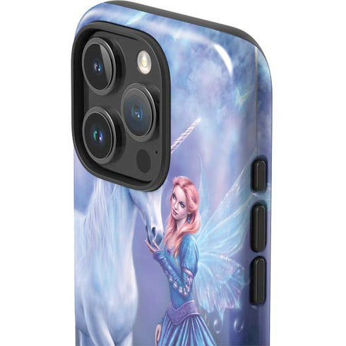 Rhiannon Fairy and Unicorn by Rachel Anderson iPhone 16 Pro Max Impact Case