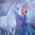 Rhiannon Fairy and Unicorn by Rachel Anderson Dell Latitude Skin