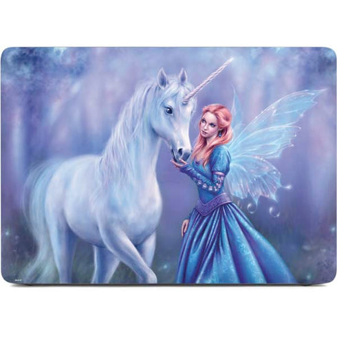 Rhiannon Fairy and Unicorn by Rachel Anderson Apple MacBook Air Skin
