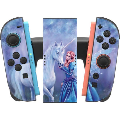 Rhiannon Fairy and Unicorn by Rachel Anderson Nintendo Switch 2 (2025) Joy-Con Controller Skin