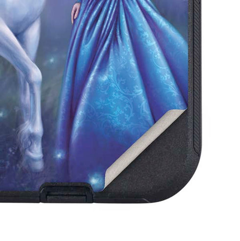 Rhiannon Fairy and Unicorn by Rachel Anderson Otterbox Defender iPhone Skin