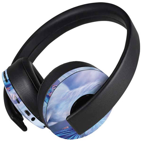 Rhiannon Fairy and Unicorn by Rachel Anderson PlayStation 4 Gold Wireless Headset Skin