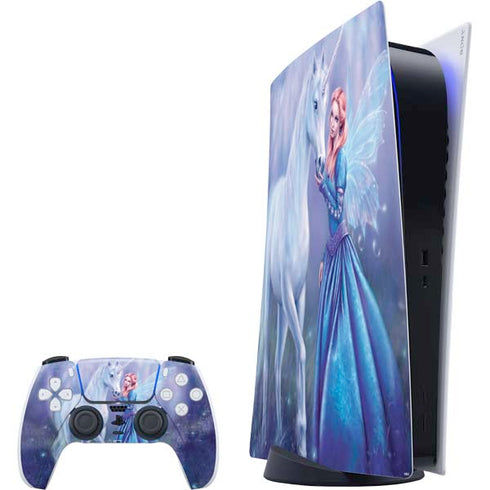 Rhiannon Fairy and Unicorn by Rachel Anderson PlayStation PS5 Skins