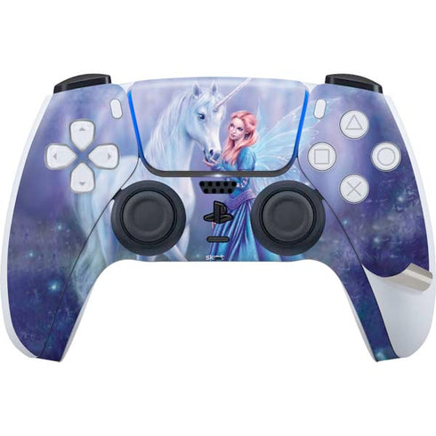 Rhiannon Fairy and Unicorn by Rachel Anderson PS5 Pro Disk Bundle Skin