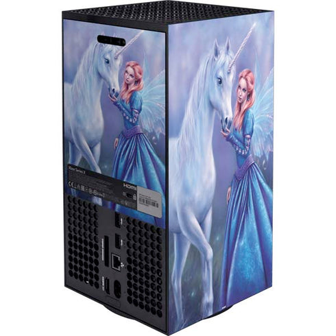 Rachel Anderson Rhiannon Fairy and Unicorn Xbox Series X Bundle Skin