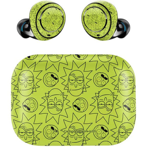 Adult Swim Rick and Morty Rick and Morty All Over Print Amazon Echo Buds Skin