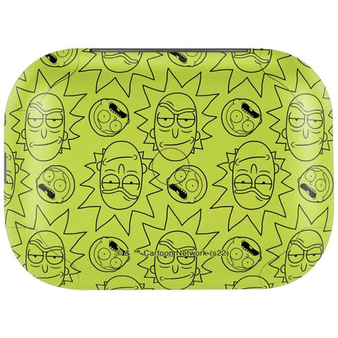 Adult Swim Rick and Morty Rick and Morty All Over Print Amazon Echo Buds Skin