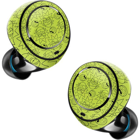 Adult Swim Rick and Morty Rick and Morty All Over Print Amazon Echo Buds Skin